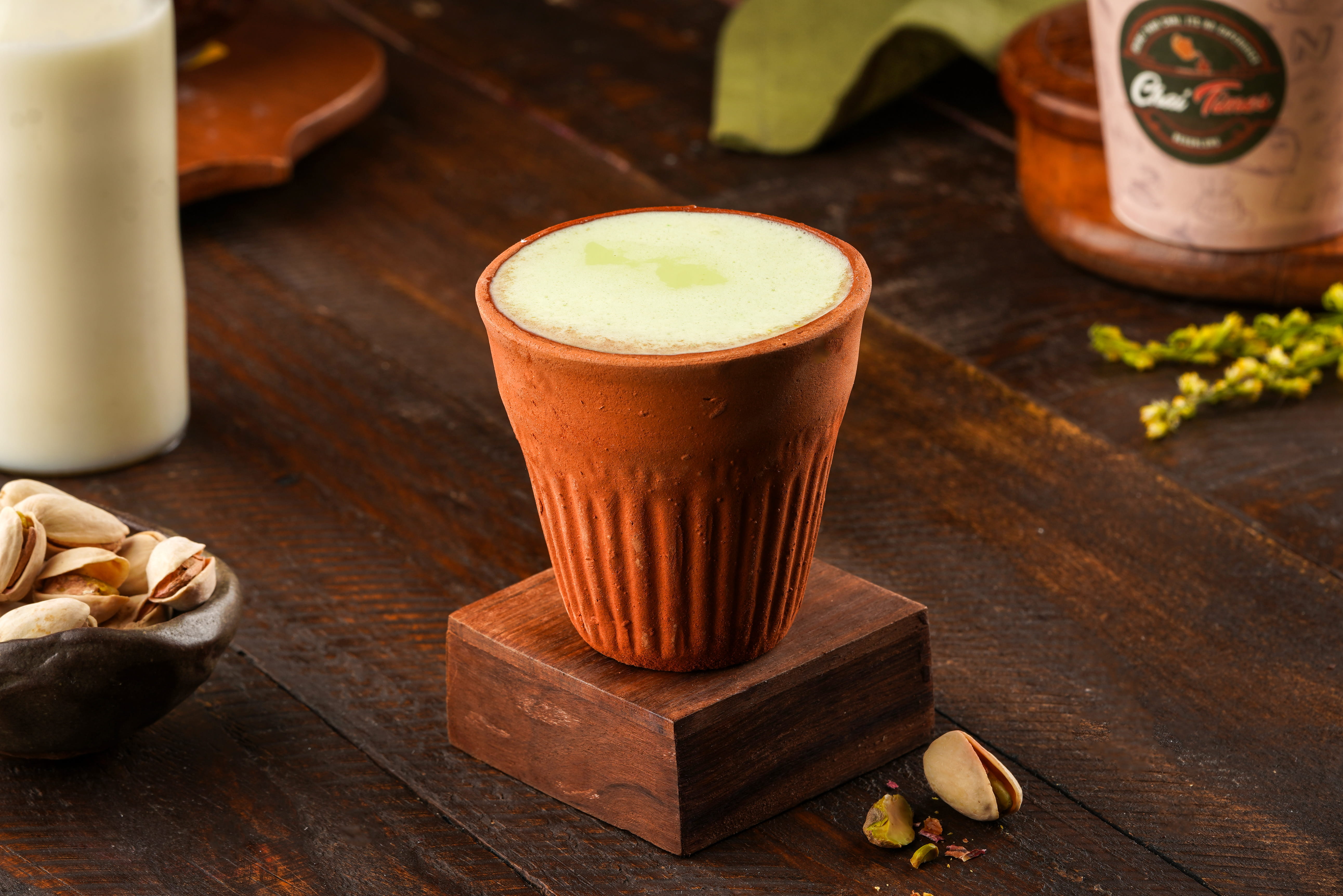 Pista Milk at Chai Times Bengaluru
