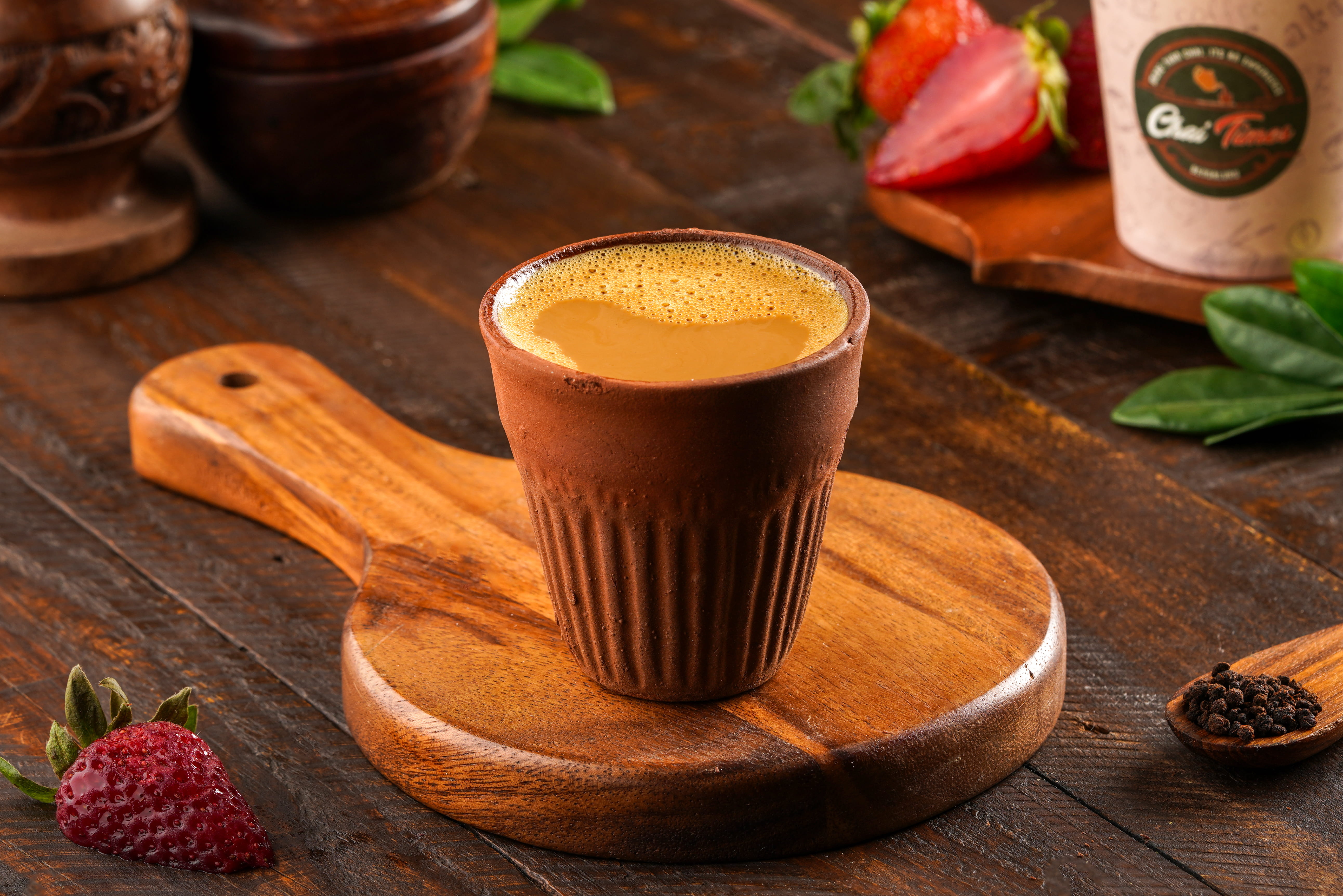 Strawberry Chai at Chai Times Bengaluru