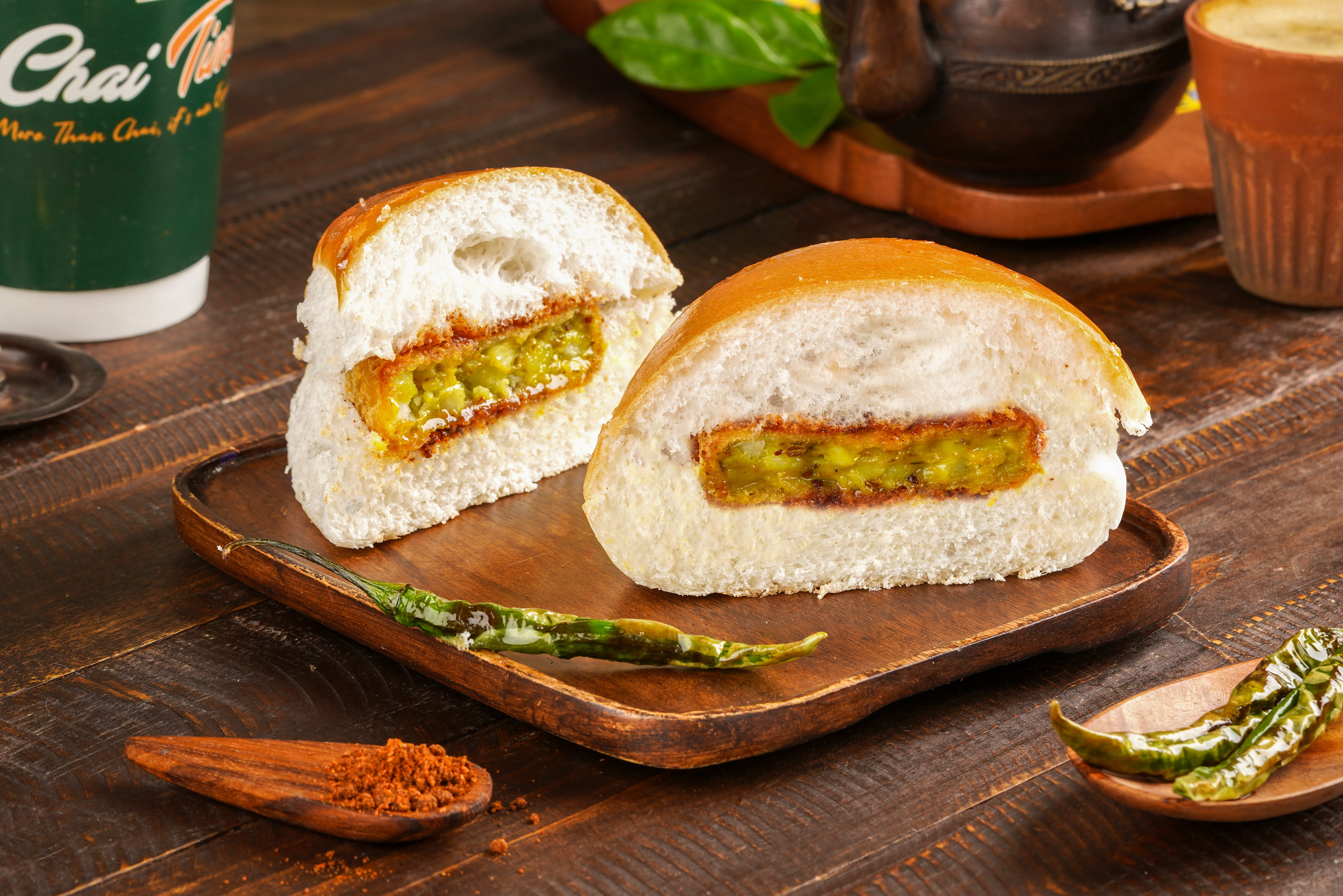 Classic Vada Pav at Chai Times Bengaluru