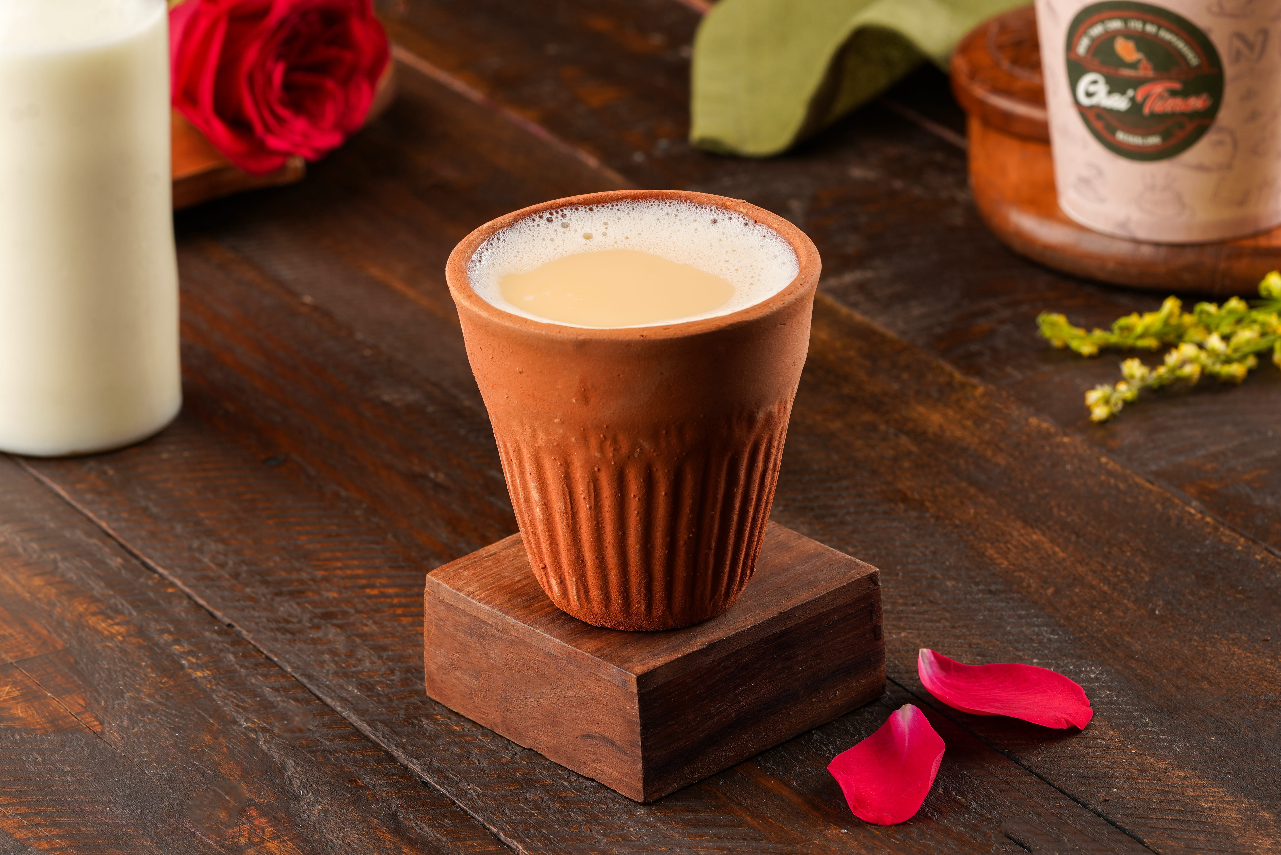 Rose Milk at Chai Times Bengaluru