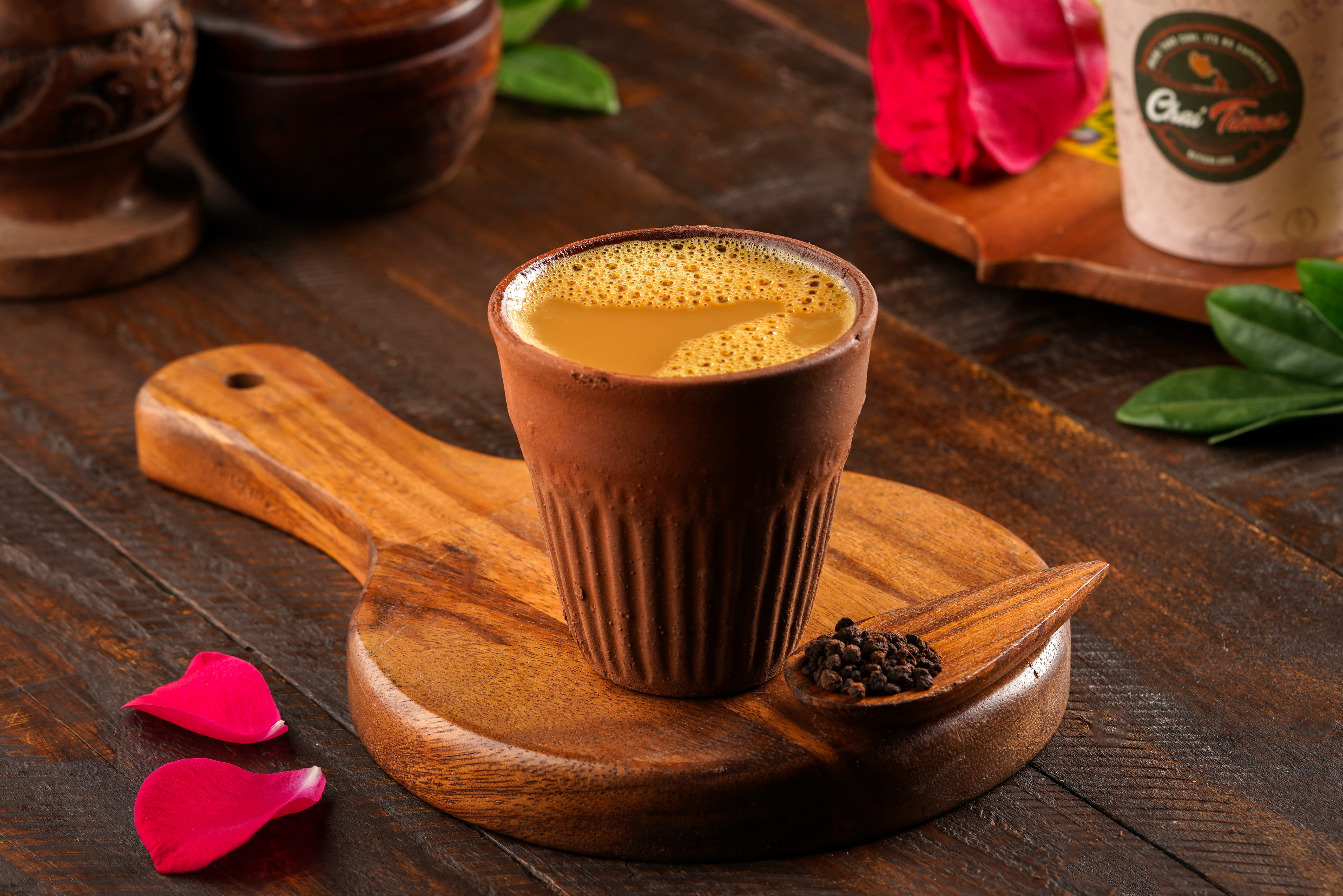 Rose Chai at Chai Times Bengaluru