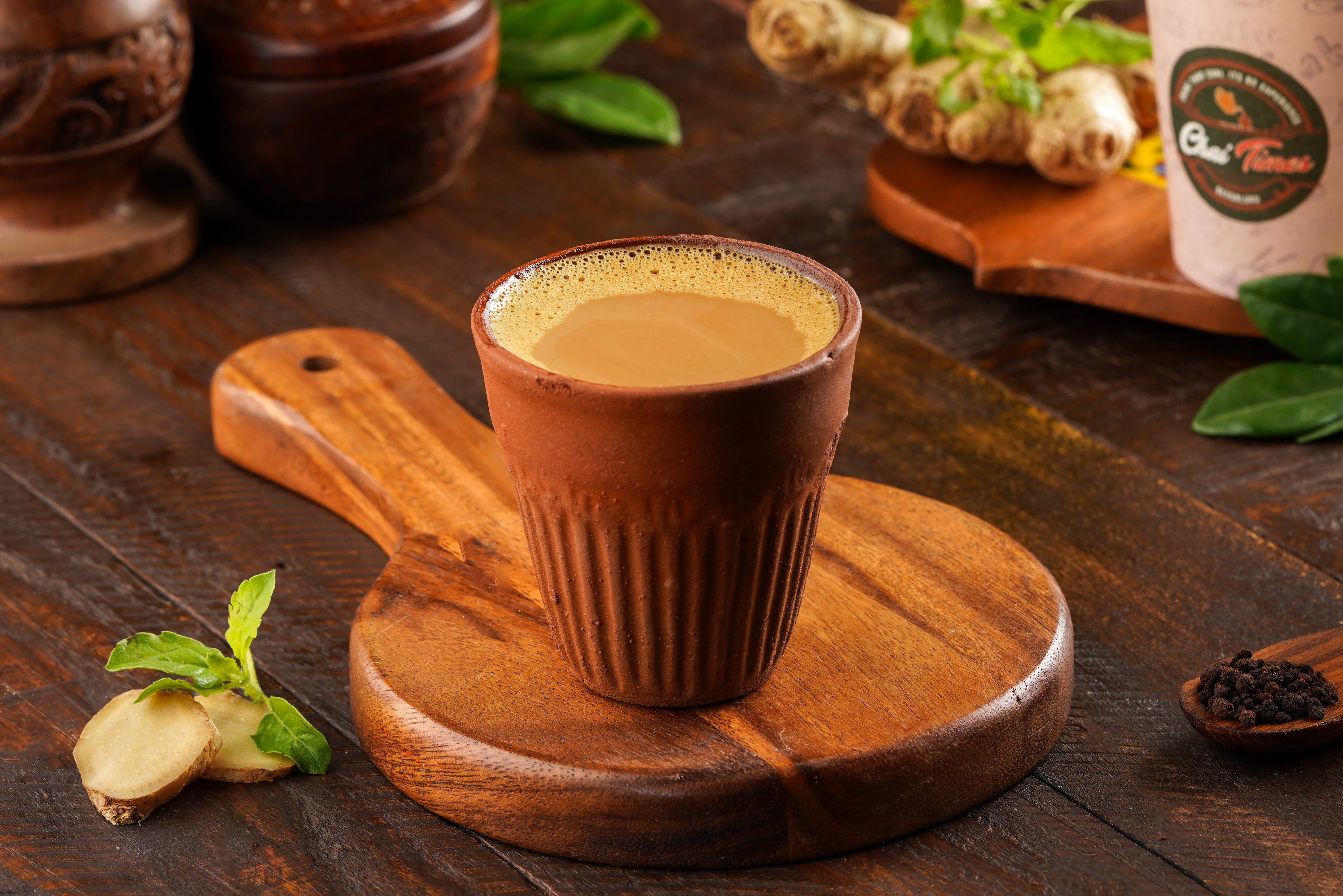 Tulsi Ginger Chai at Chai Times Bengaluru