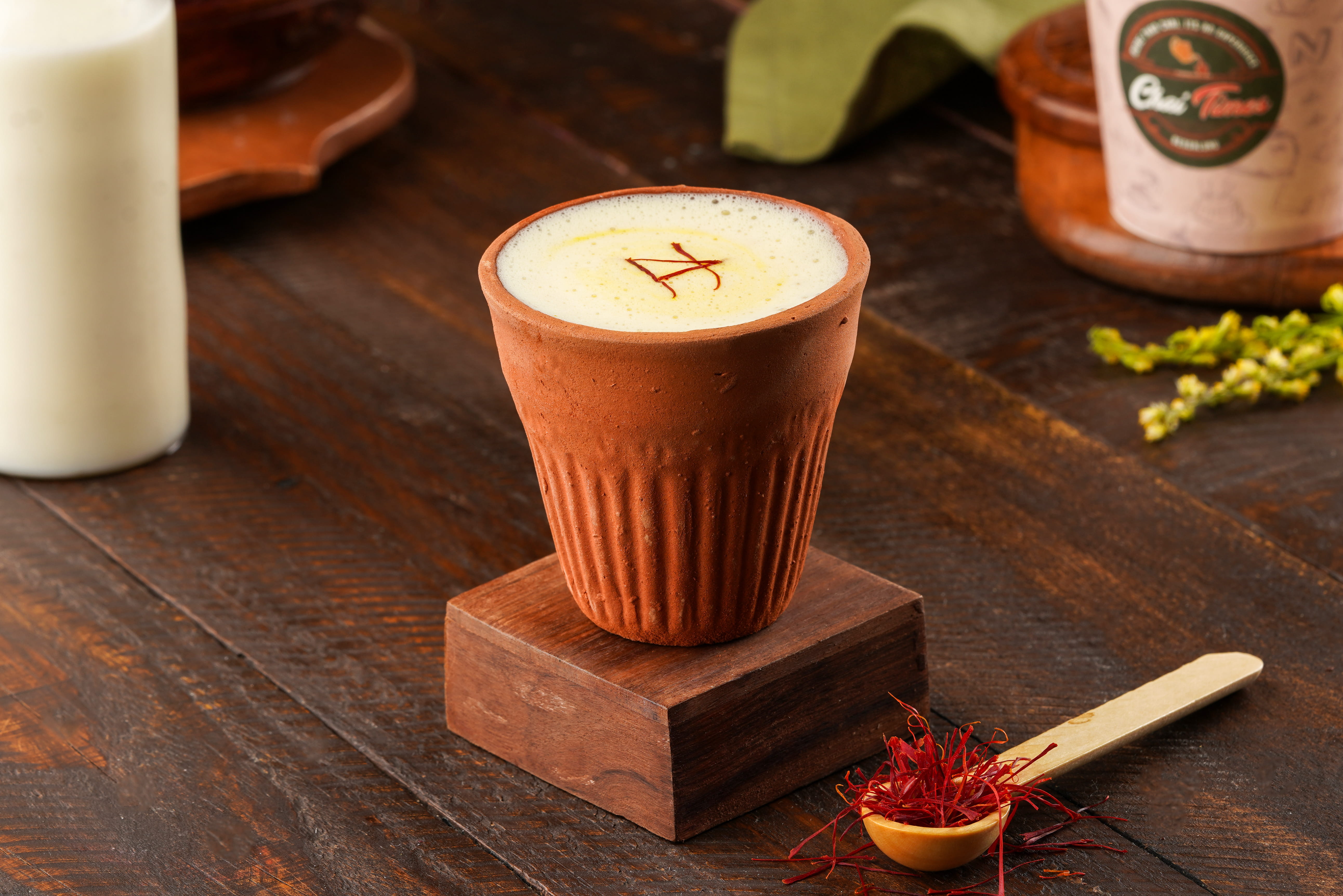 Kesar Milk at Chai Times Bengaluru