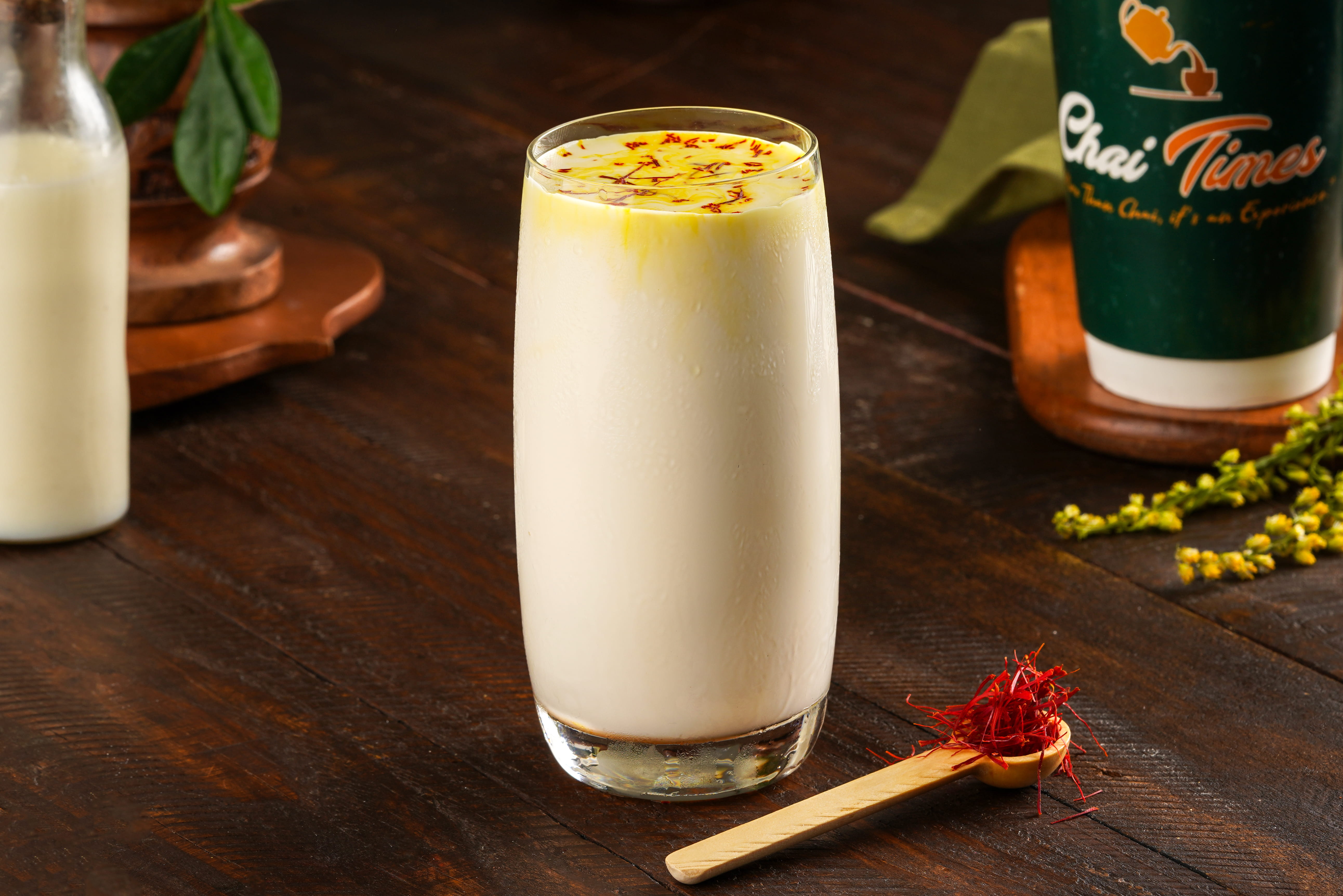 Zaffrani Milk at Chai Times Bengaluru